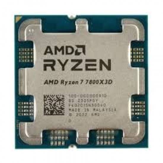 CPU AMD Ryzen 7 7800X3D 96MB Cache 4.2 GHz - 8-Core - 16 Threads - tray