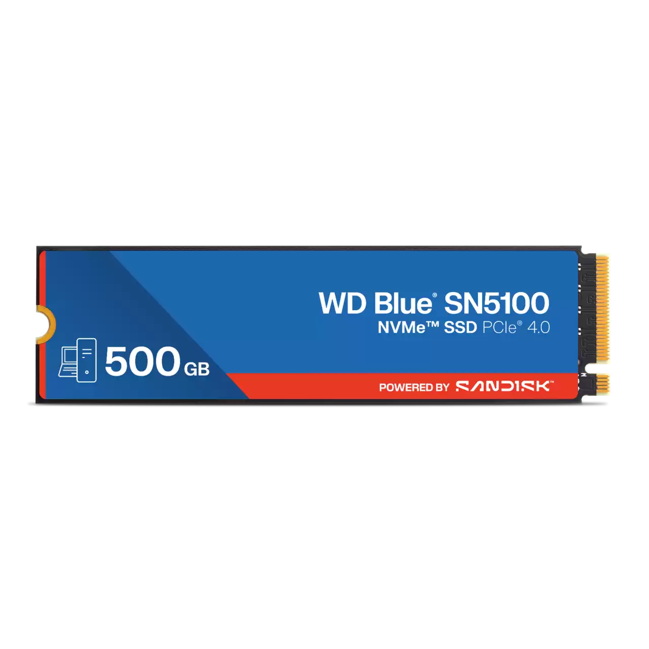 Western Digital Blue SN5100 500GB PCie4 NVMe SSD - 6600MB/s Read - 5600MB/s Write
