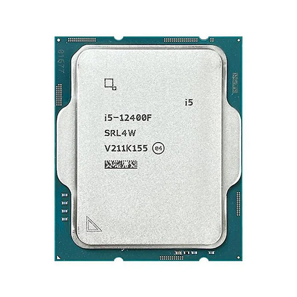 CPU - Intel Core™ i5-12400F 2.5 GHz - 6-Core - 12 Threads