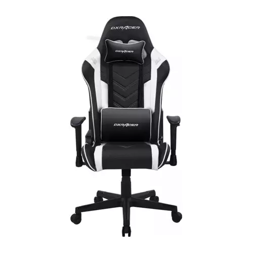 DXRacer P132 Prince Series Gaming Chair - Black / White