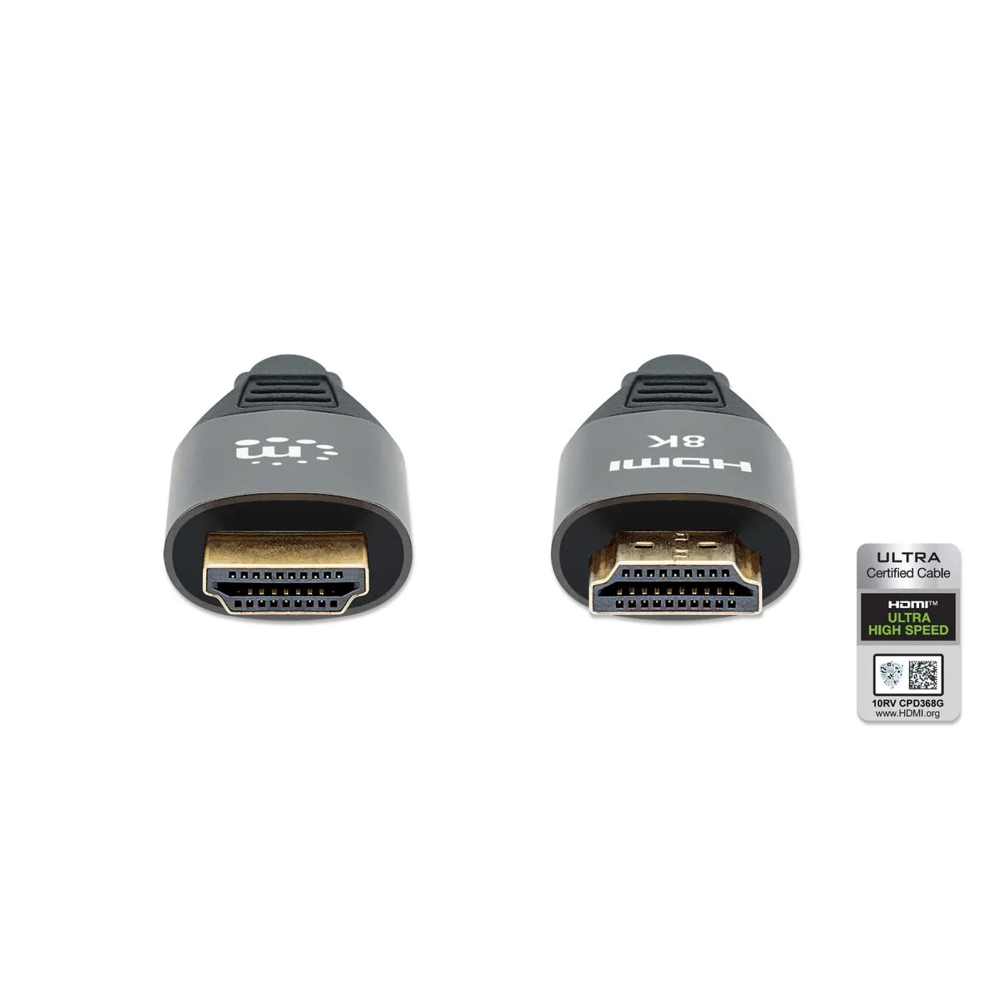 كابل HDMI 2.1 فائق السرعة Manhattan 8K - 7 أقدام