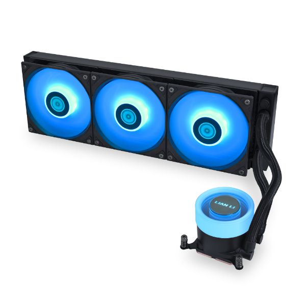 Lian Li GA II LITE 360mm ARGB AIO Cooler - Black | RAIQ