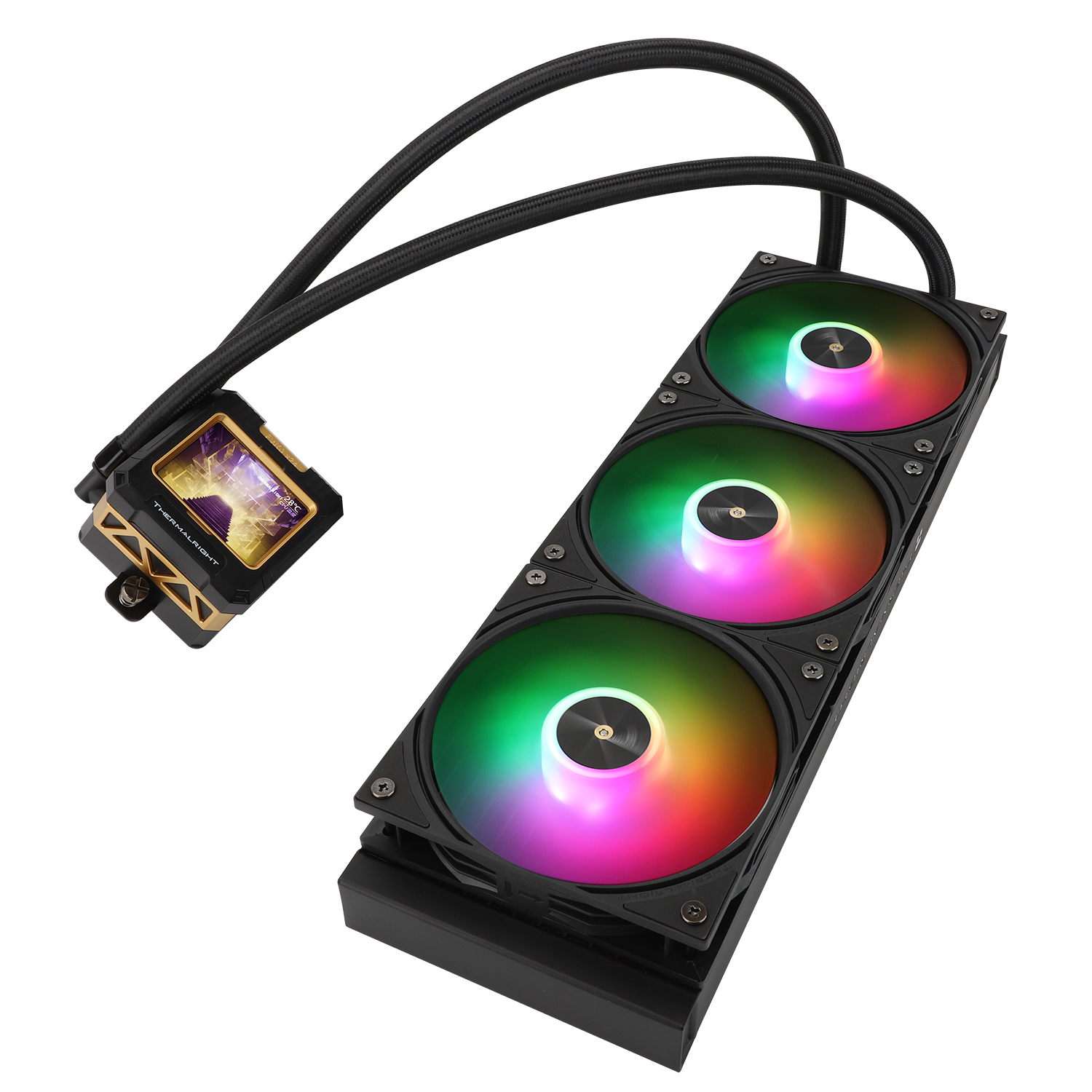 Thermalright Frozen Warframe 360 ARGB - Black | RAIQ