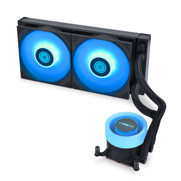 新品　Lian Li GALAHAD AIO 360 RGB 簡易水冷 Lian Li GA II LITE 360mm ARGB AIO Cooler - Black | RAIQ