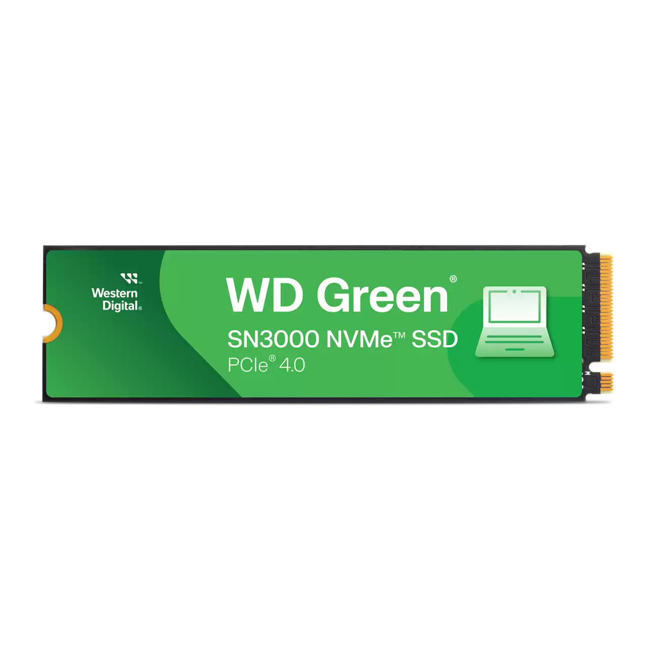 وحدة تخزين SSD ويسترن ديجيتال جرين SN3000 PCIe4 NVMe M.2 بسعة 1 تيرابايت - سرعات 5000MB/s قراءة - 4200 MB/s كتابة