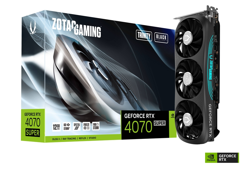 ZOTAC Gaming GeForce RTX 4070 Super Trinity Edition | RAIQ