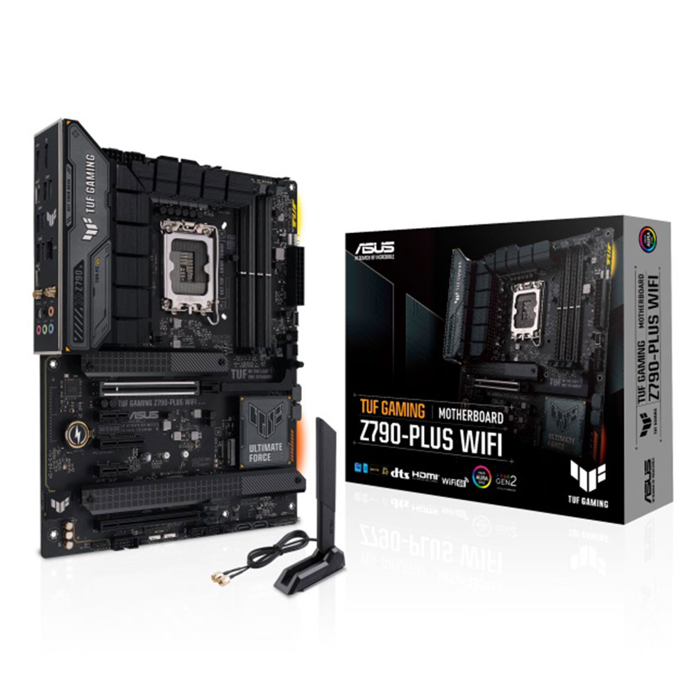 ASUS TUF GAMING Z790 Plus WIFI LGA1700 Intel DDR5 Motherboard - Black