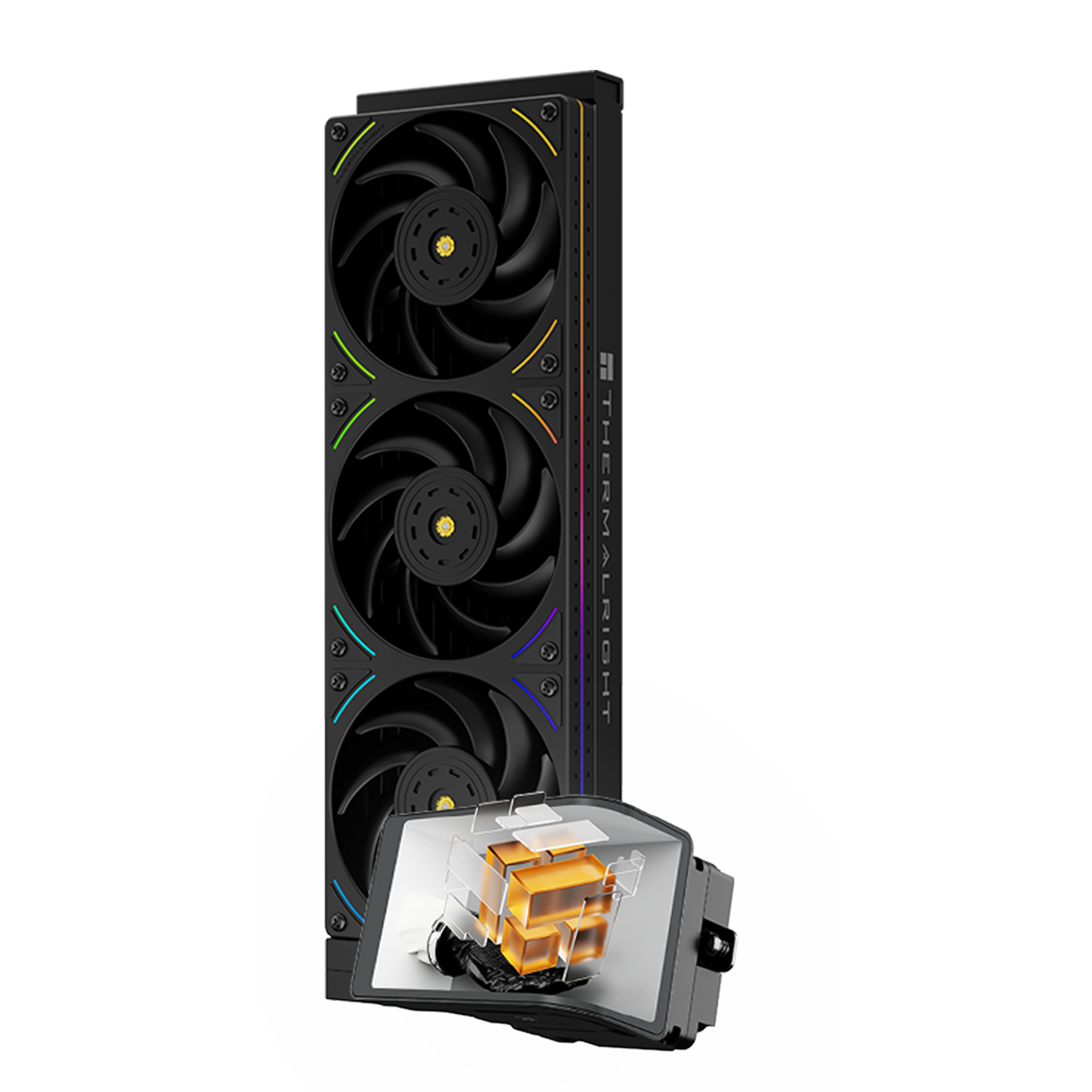 Thermalright wonder vision 360 水冷クーラー 並行輸入品】 Thermalright Wonder Vision 360 Turbo ARGB WHITE | PC