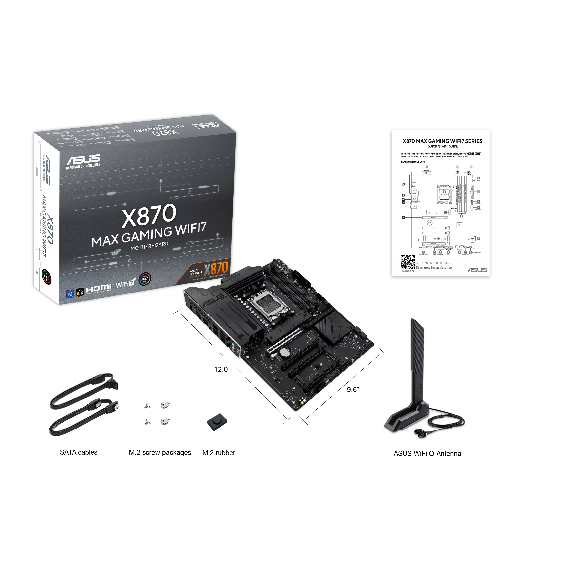 اللوحة الام أسوس X870 ماكس جيمنج