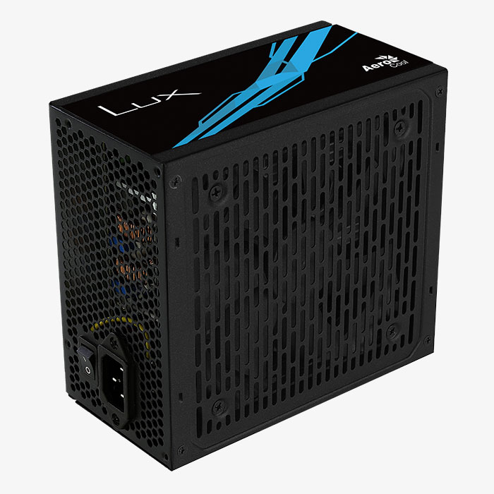 مزود الطاقة آيروكول LUX RGB 230V UK كفاءة 80+ برونز