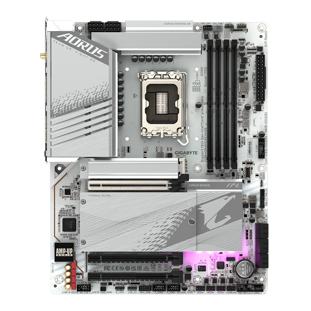 اللوحة الأم جيجابايت Z790 أوروس إليت AX ICE