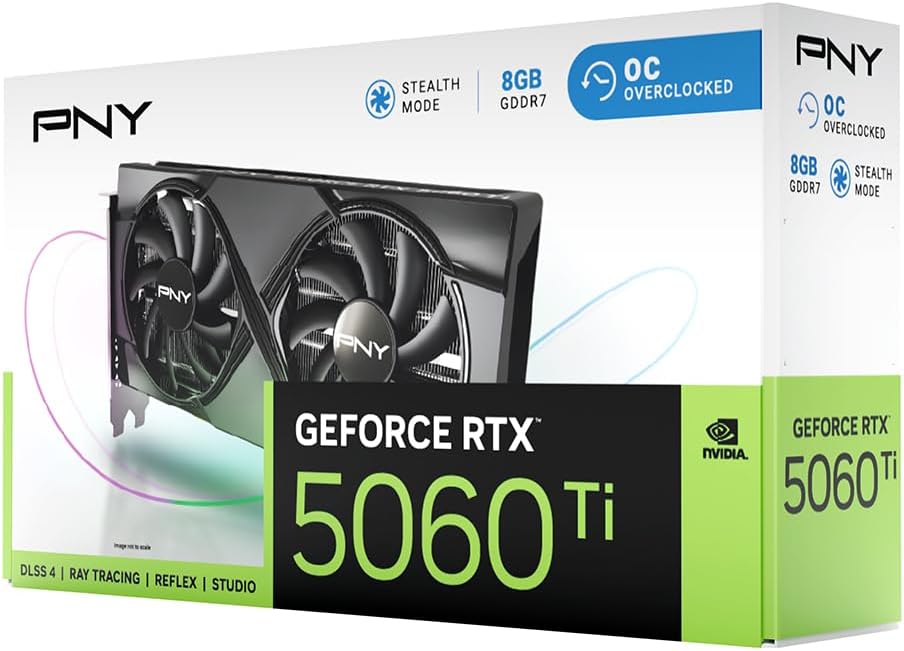 PNY GeForce RTX™ 5060 Ti Graphics Card