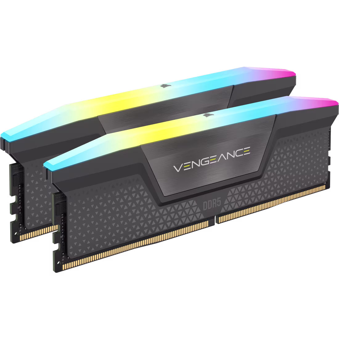 رامات كورسير فينجينس RGB DDR5 بسعة 32 جيجابايت (2x16GB) بسرعة 7200 ميجاهرتز CL34 - أسود