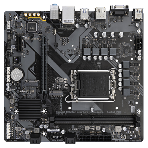 اللوحة الأم جيجابايت B760M E (rev. 1.0) - مقبس LGA 1700 إنتل - DDR5