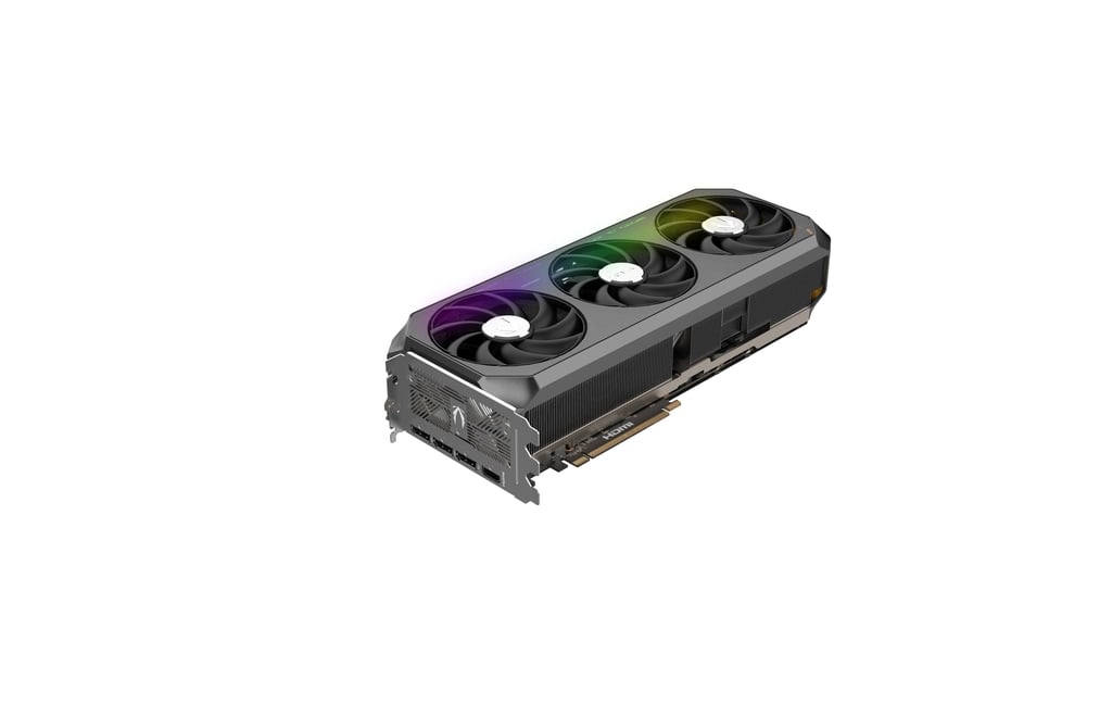 كرت الشاشة زوتاك جيمنج جيفورس RTX 5080 AMP إكستريم إنفينيتي ألترا بسعة 16 جيجابايت من نوع GDDR7
