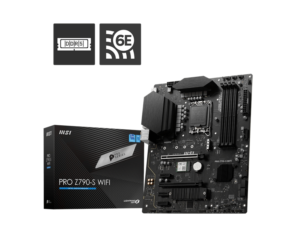 MSI PRO Z790-S WiFi DDR5 Motherboard | RAIQ