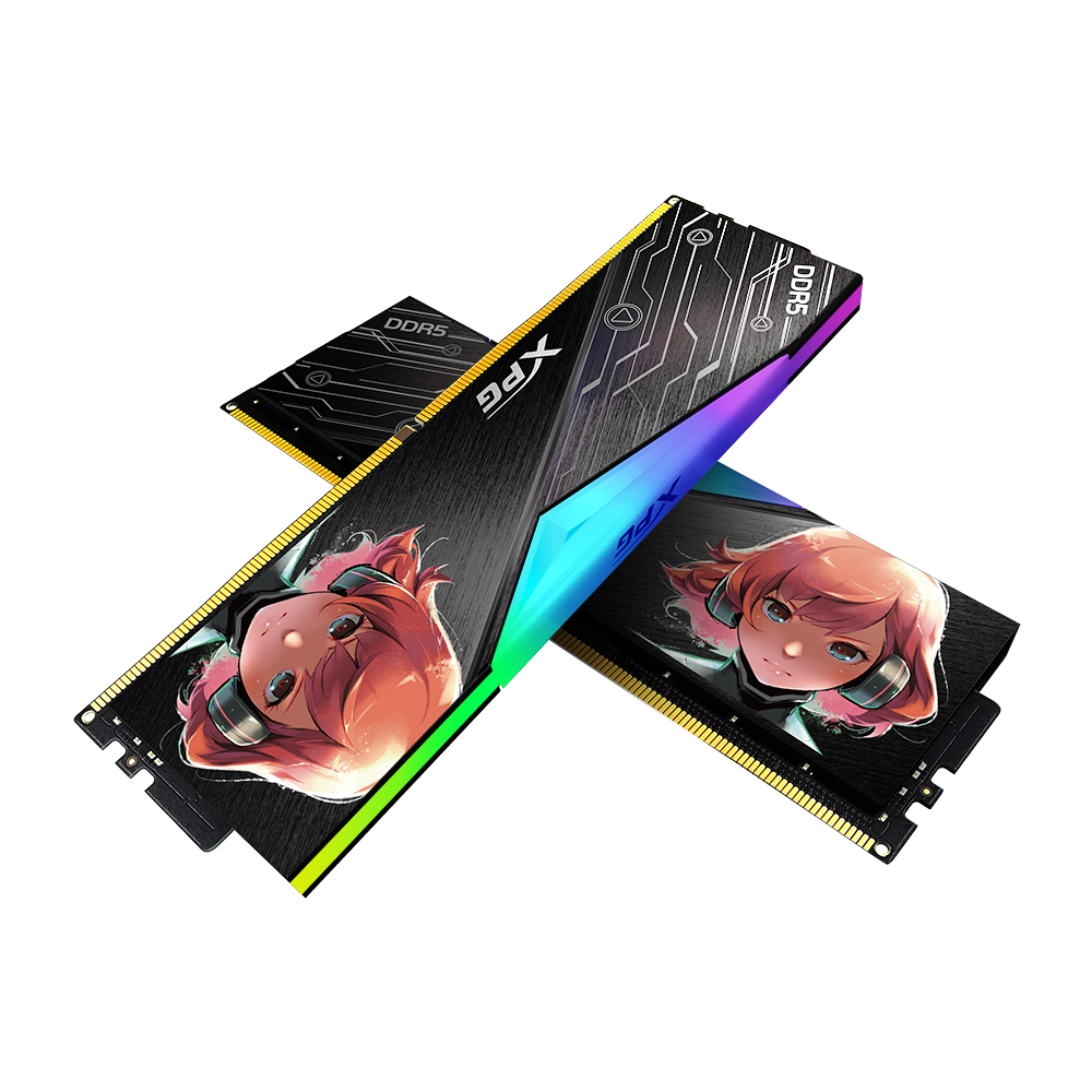 XPG Lancer RGB Mera Edition 32GB (2x16GB) 7200MHz DDR5 CL34 - Black