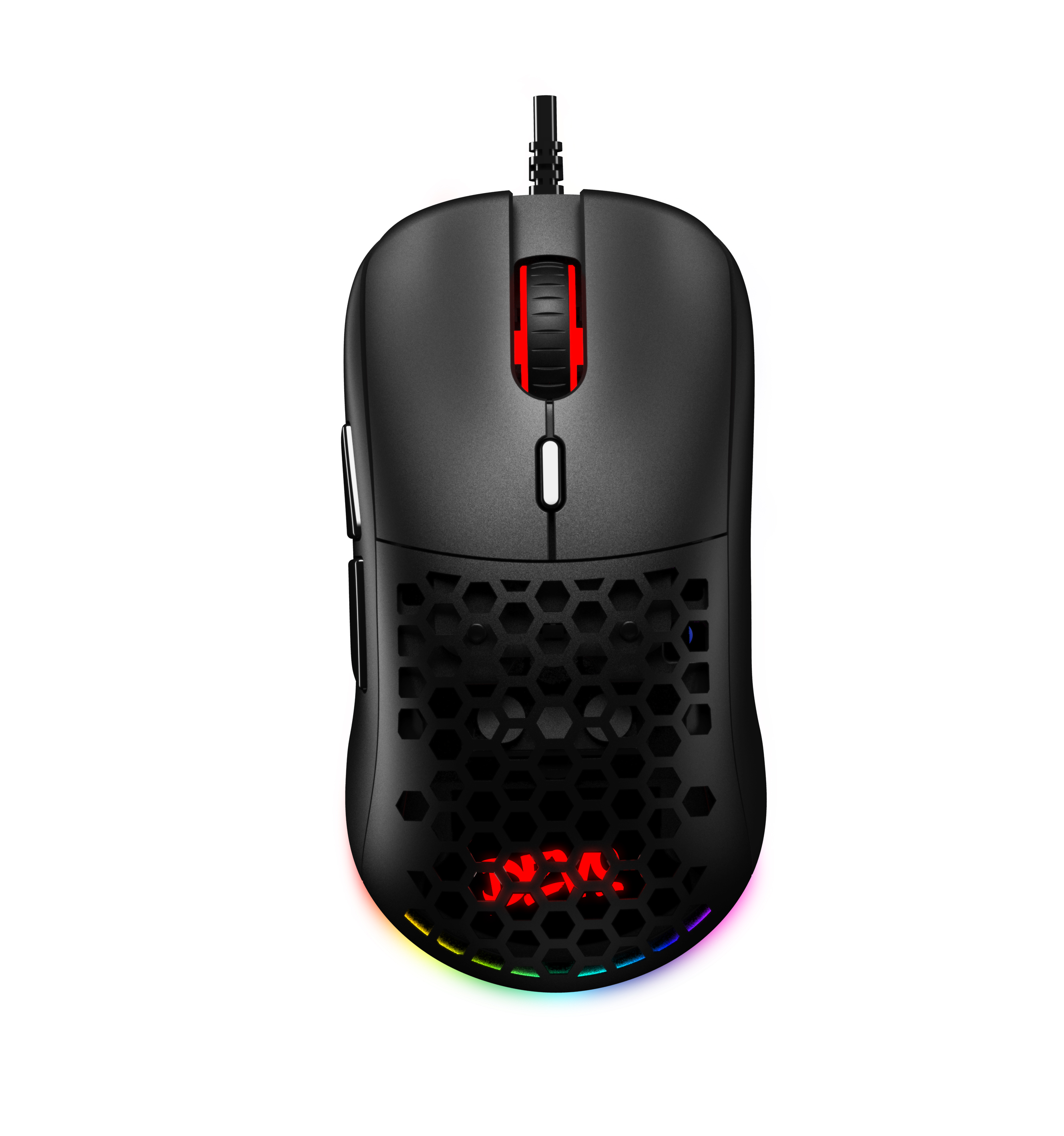 Devo Gaming Mouse - Lit-Two - Black - Wired