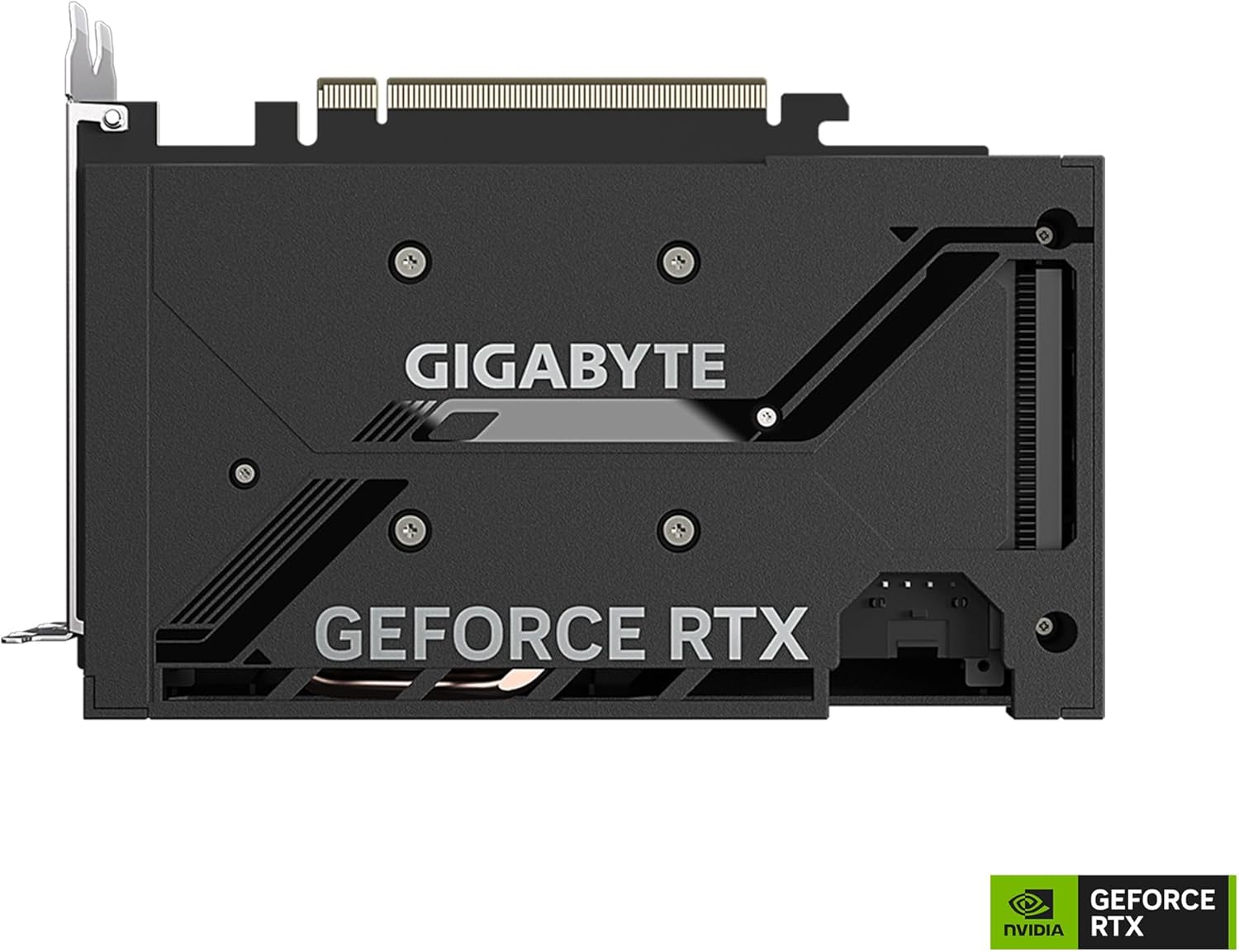 كرت الشاشة جيجابايت جيفورس RTX 4060 WINDFORCE OC بسعة 8 جيجابايت مع 2 مراوح WINDFORCE