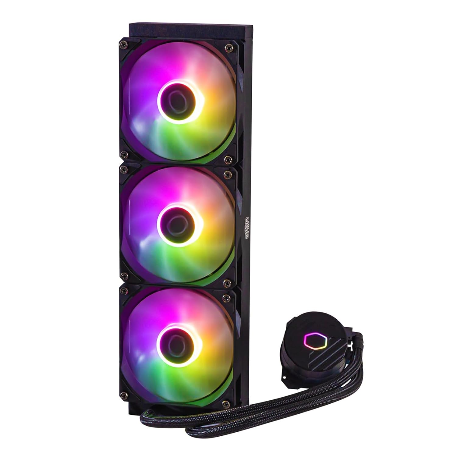 CoolerMaster MasterLiquid 360L Core ARGB Liquid Cooler - Black | RAIQ