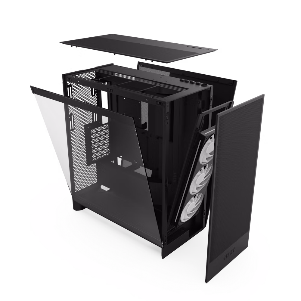 كيس NZXT H7 Flow RGB متوسط الحجم