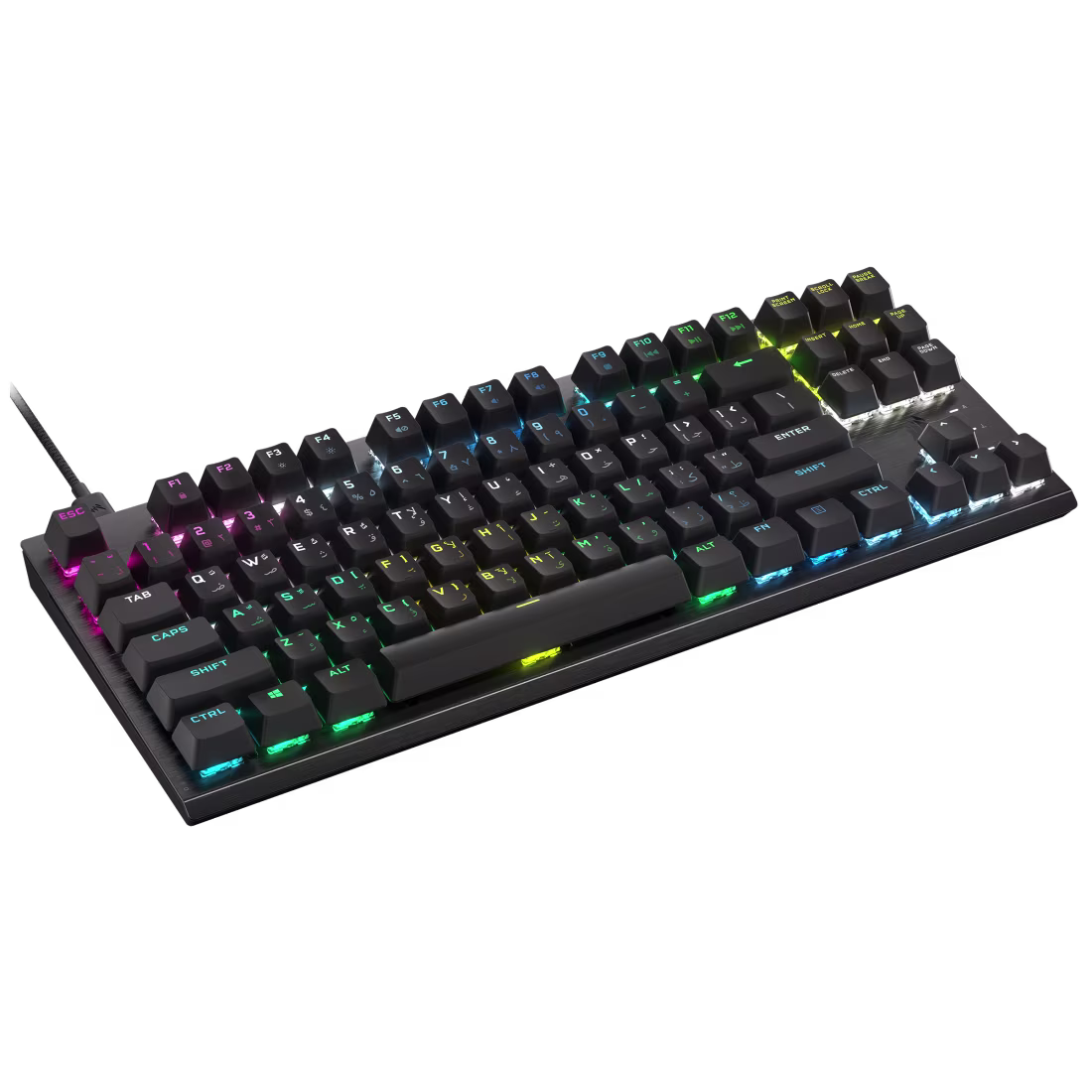 كيبورد العاب كورسير برو TKL RGB Tenkeyless Optical-Mechanical