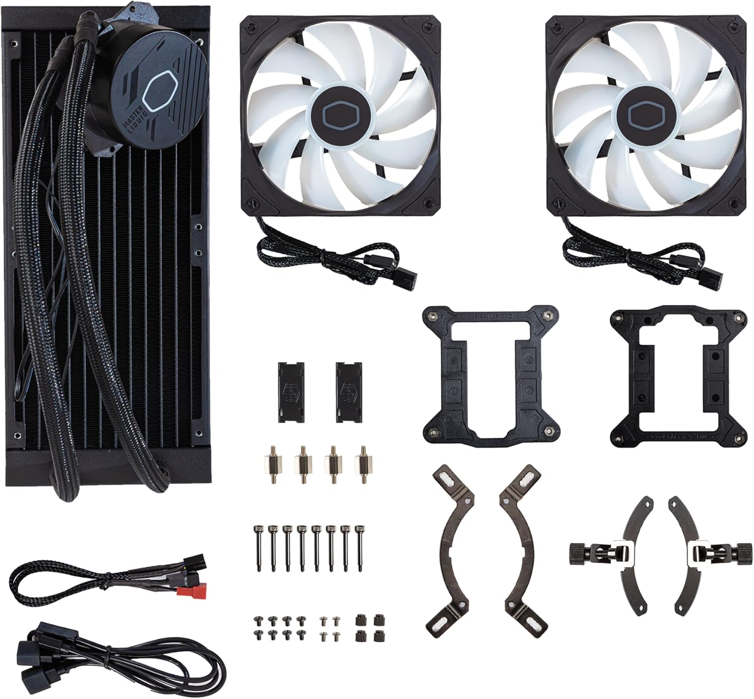 مبرد مائي كولر ماستر MasterLiquid 240L Core 240 ملم ARGB