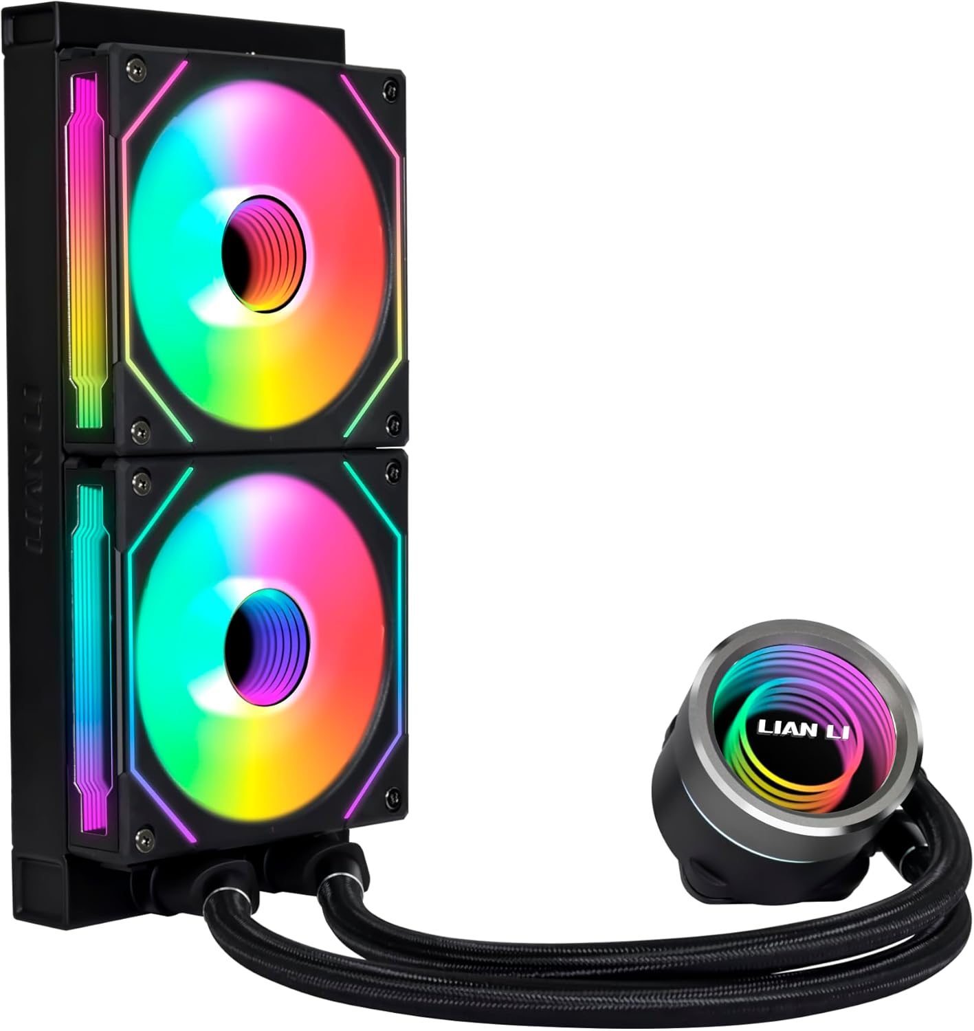 Lian Li Galahad II Trinity 240 AIO CPU Liquid Cooler - Black | RAIQ