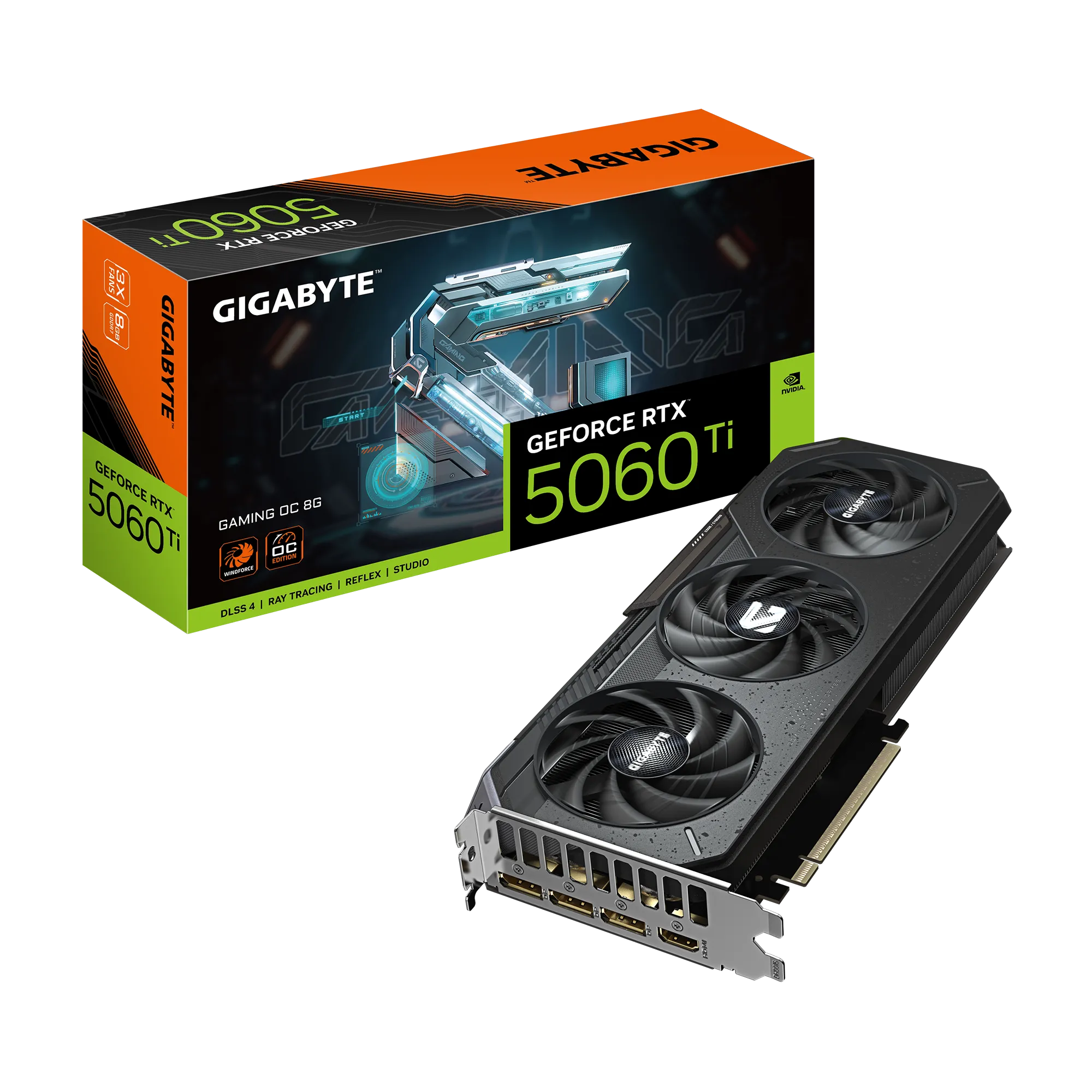 Gigabyte GeForce RTX™ 5070 WINDFORCE OC SFF 12GB GDDR7