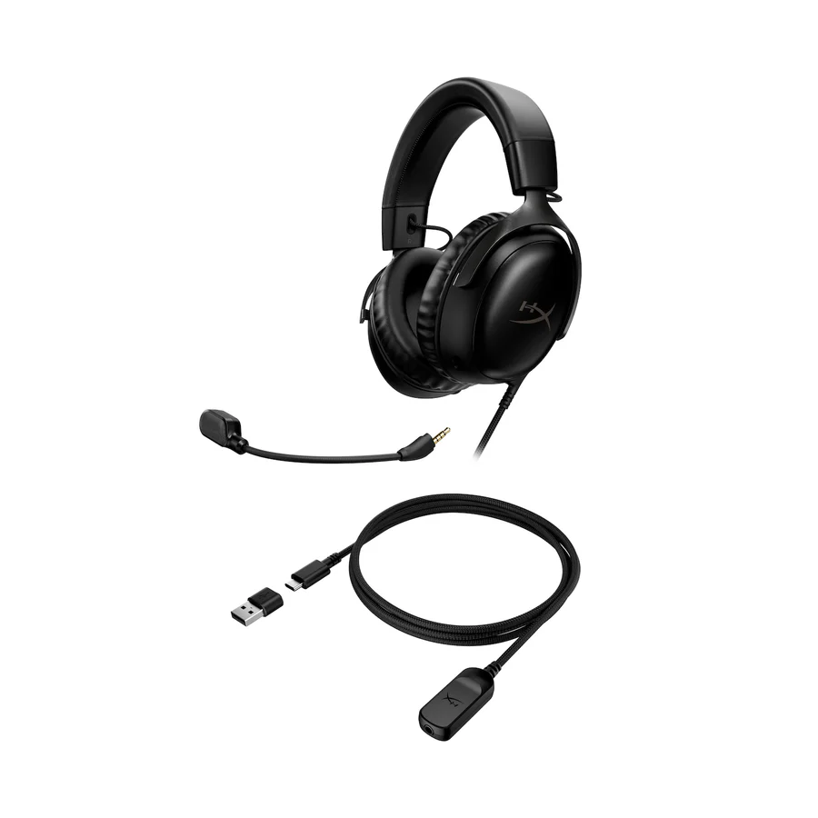 HyperX Cloud III Gaming headset - Wired - Black | RAIQ