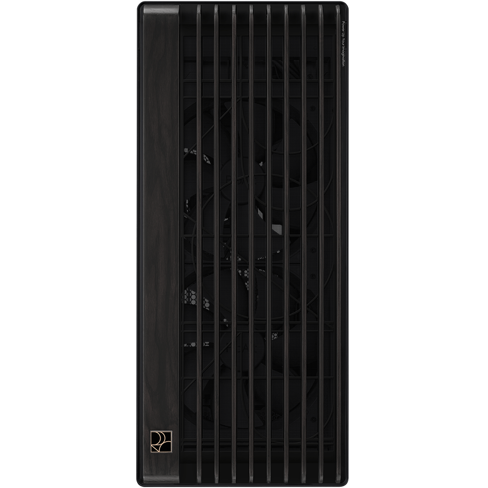 كيس أسوس ProArt PA602 Wood Tempered Glass Panel متوسط الحجم 