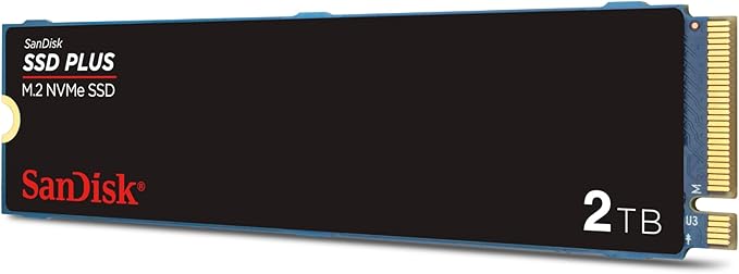 SanDisk Plus PCie 3 NVMe M.2 SSD | RAIQ