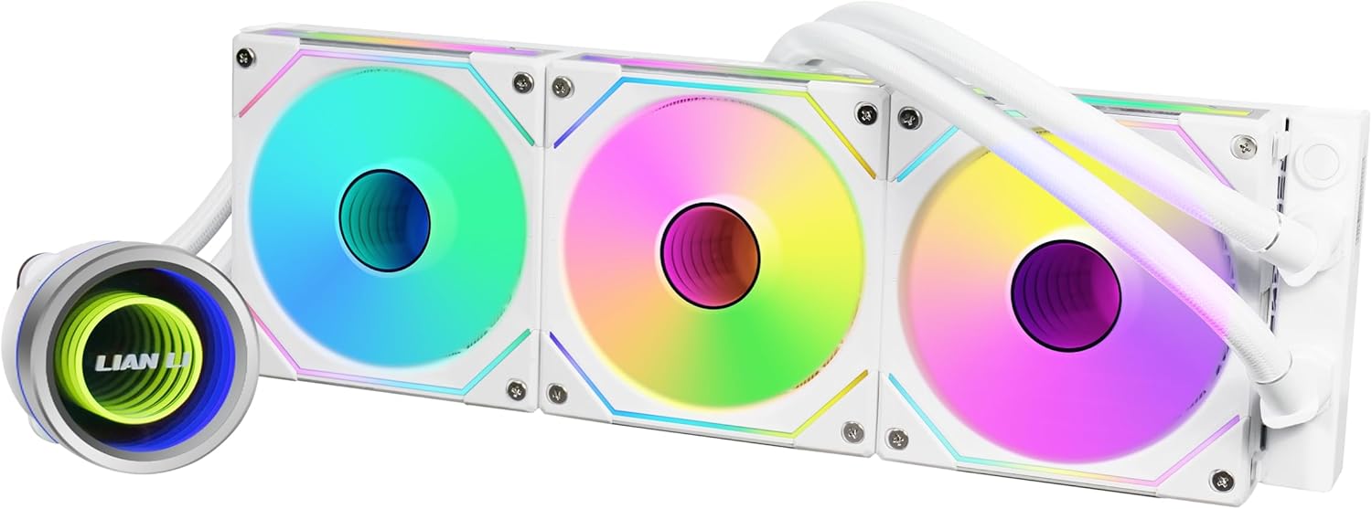 Lian Li Galahad II Trinity 240 AIO CPU Liquid Cooler - White | RAIQ