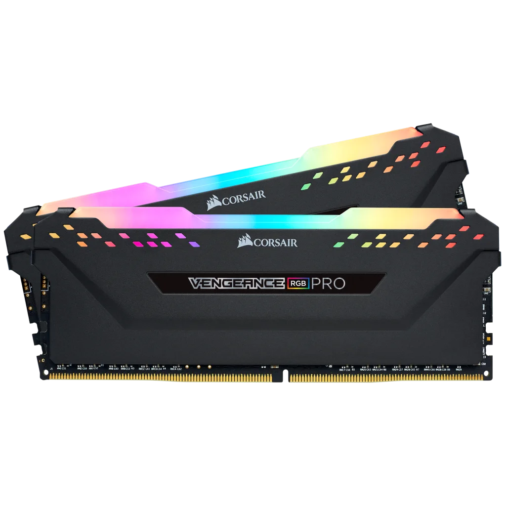 رامات كورسير فينجينس RGB DDR4 بسعة 32 جيجابايت (2×16) بسرعة 3600 ميجاهرتز - CL18 - أسود
