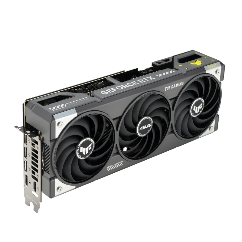 كرت الشاشة أسوس TUF جيمينج جيفورس RTX 5070 OC إديشن بسعة 12 جيجابايت من نوع GDDR7