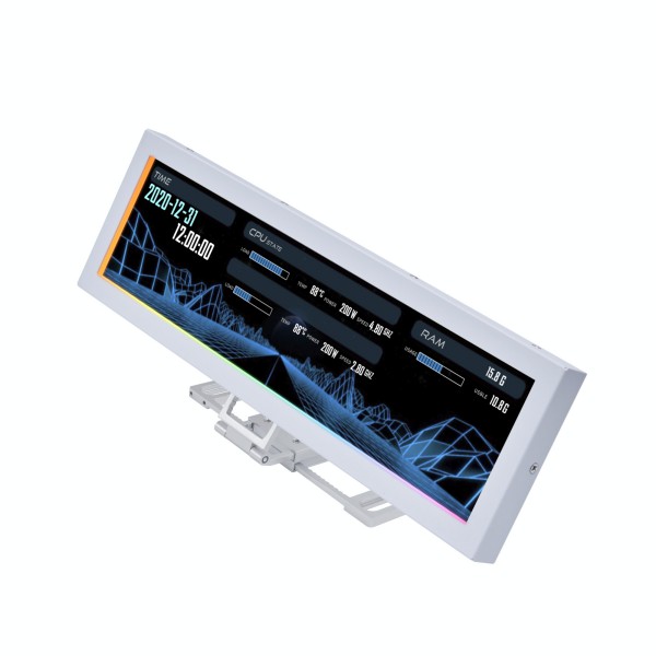 Lian Li 8.8″ Universal Screen (US88v1) LCD Display - White