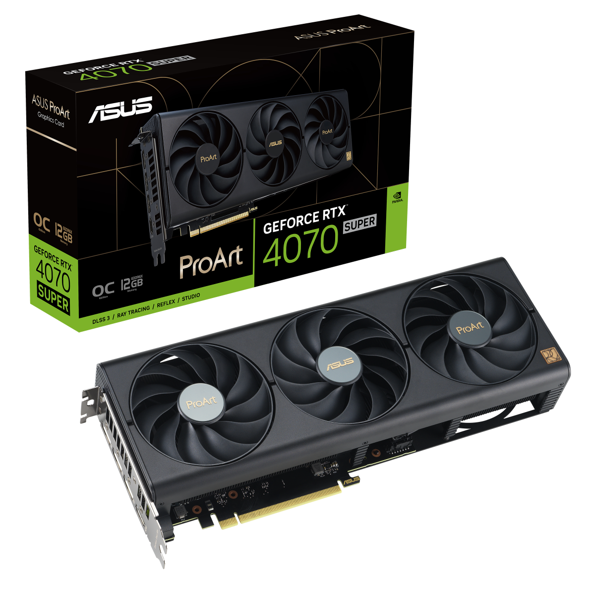 ASUS ProArt GeForce RTX 4070 Super OC Edition 12GB | RAIQ