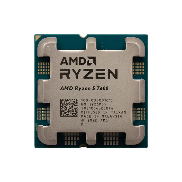 CPU AMD Ryzen 5 7600 Amazon.com: AMD Ryzen 5 7600 6-Core, 12-Thread Unlocked