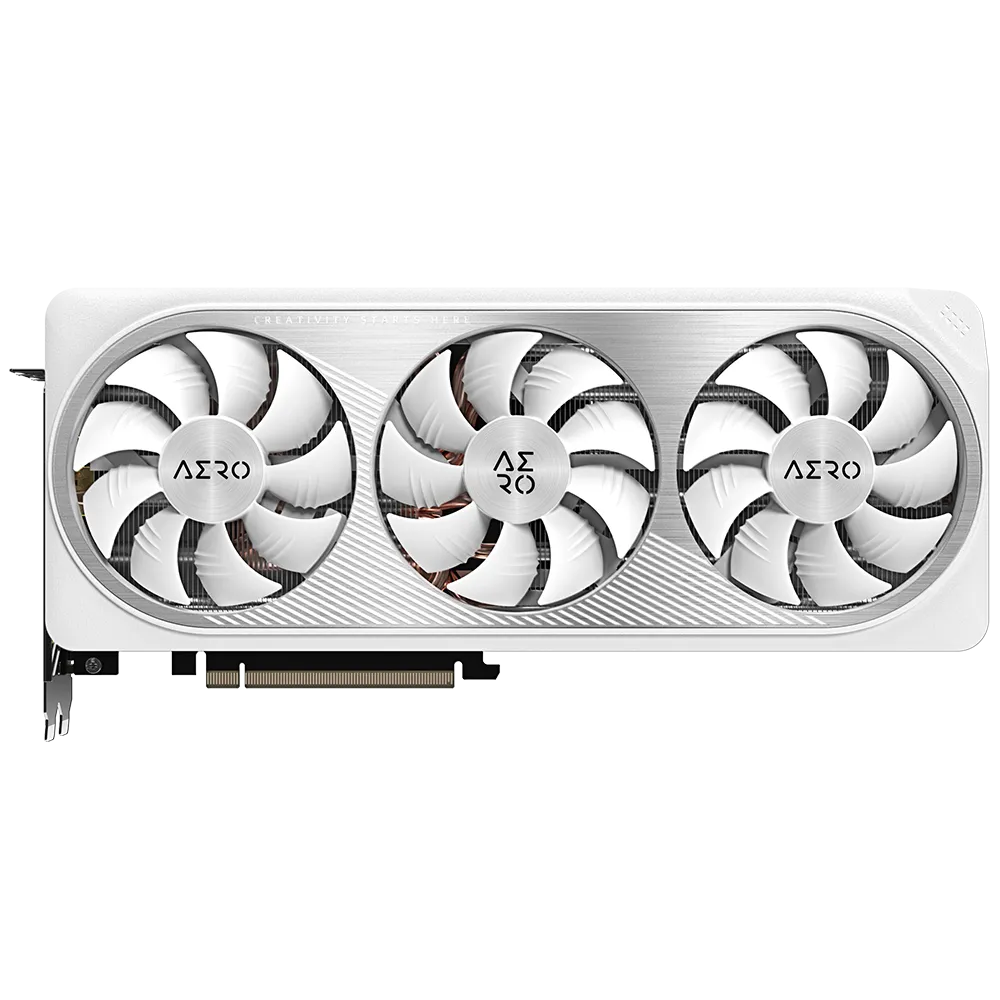 GIGABYTE GeForce RTX 4070 Ti Super AERO OC 16GB Graphics Card, 3X